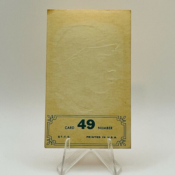 Tommy Davis #49 1965 Topps Baseball Embossed Los Angeles Dodgers Bent Corners - Picture 2 of 2